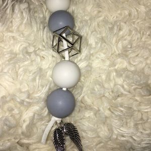 Handmade wooden keychains